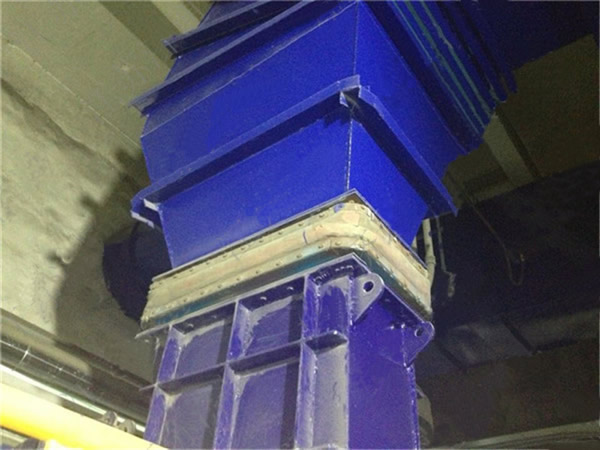 引風(fēng)機(jī)出口、入口非金屬蒙皮